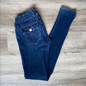 True Religion Misty Jeans with Rhinestones Buttons